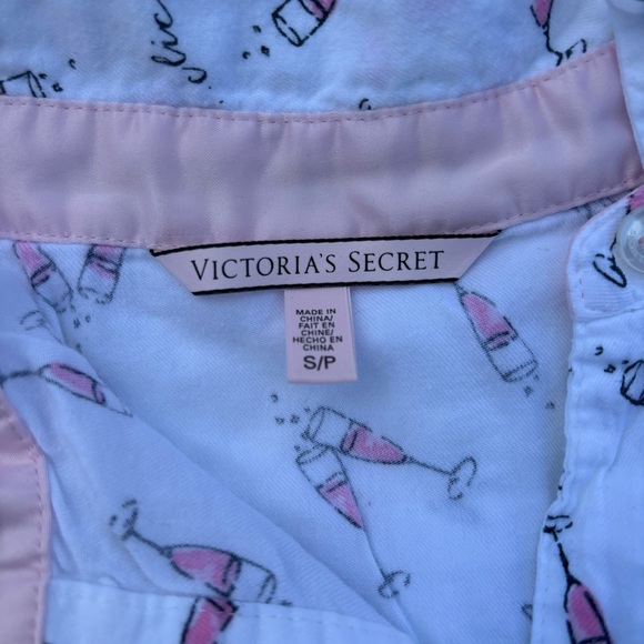 Victorias Secret Champagne Pattern PJ Set - Picture 2 of 8